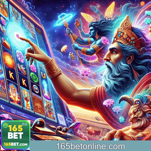 Imagem promocional do login da 165BET